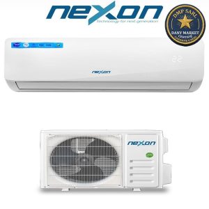 Climatiseur split Nexon NAC-S24R4-E 24000 BTU mural avec unité intérieure et extérieure