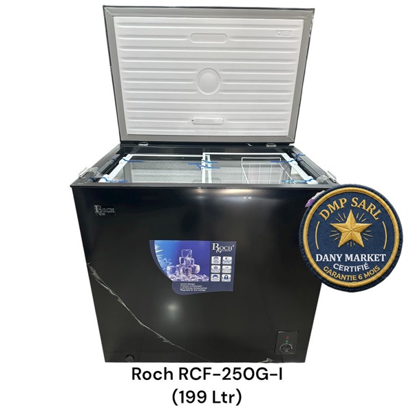 Congélateur coffre ROCH RCF-250G-I(B) 199L grande capacité économique