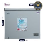 Congélateur horizontal ROCH RCF-300-B 251L grande capacité économique