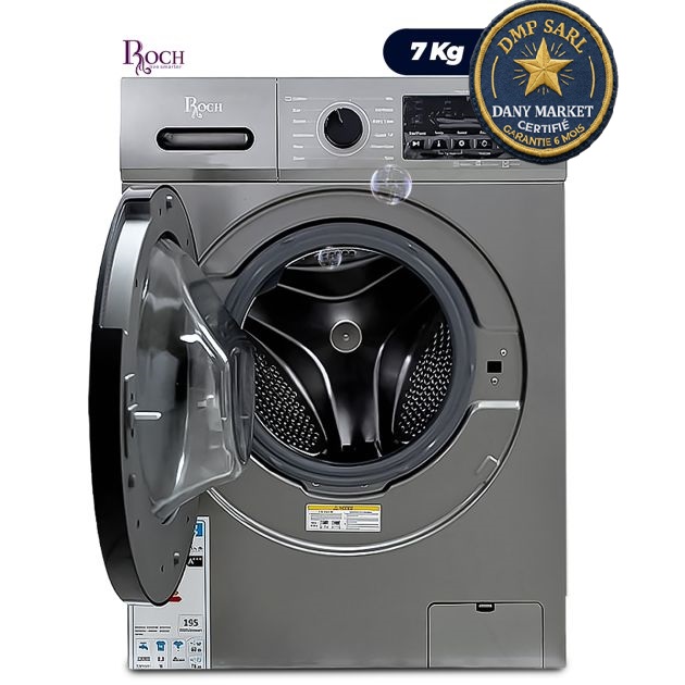 Machine à laver ROCH 7KG RWM07FL-L automatique gris économique