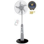 Ventilateur rechargeable ROCH RSF918R AC/DC – Autonomie longue durée et contrôle à distance